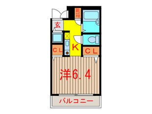 ハイツ南常盤台の物件間取画像